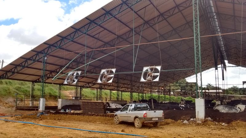 Construção de Galpões Para Free Stall e Compost Barn